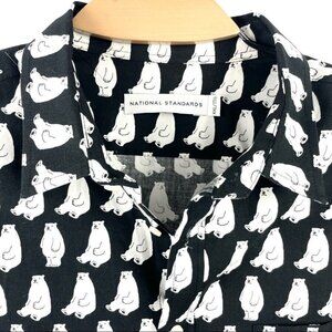 ** NWOT National Standard Polar Bear Button Up Dress Shirt Size XXL